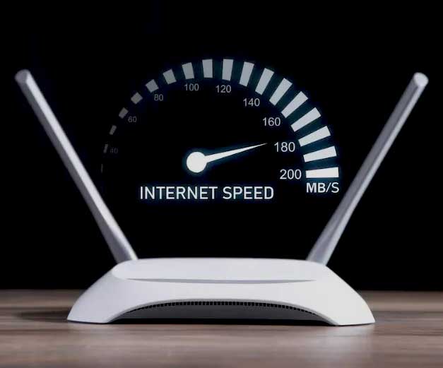 Internet speed router